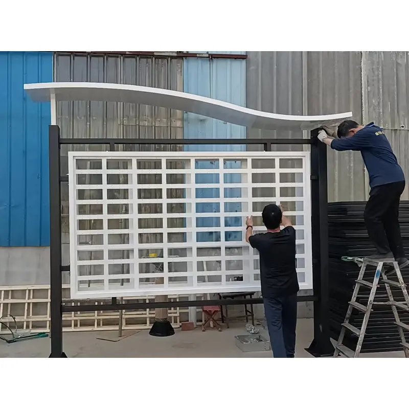 Tủ ngoài trời tích hợp cột thẳng